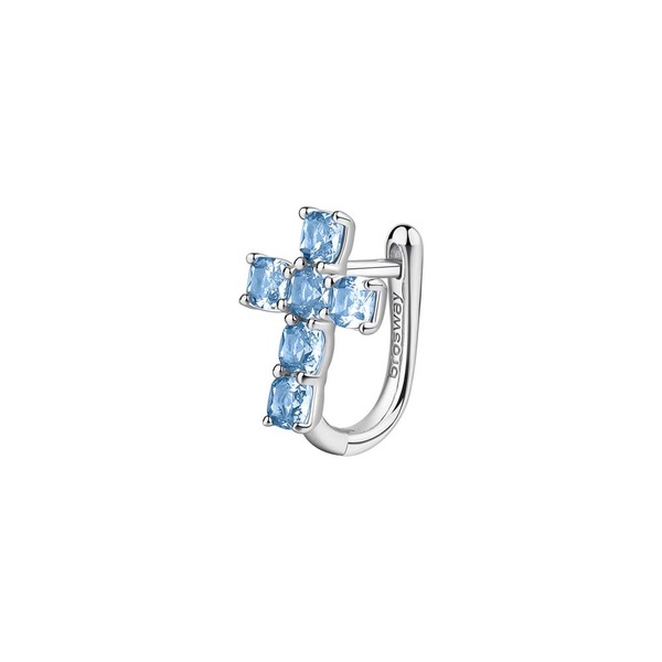 Single kolczyki Brosway Fancy Cloud Light Blue FCL16