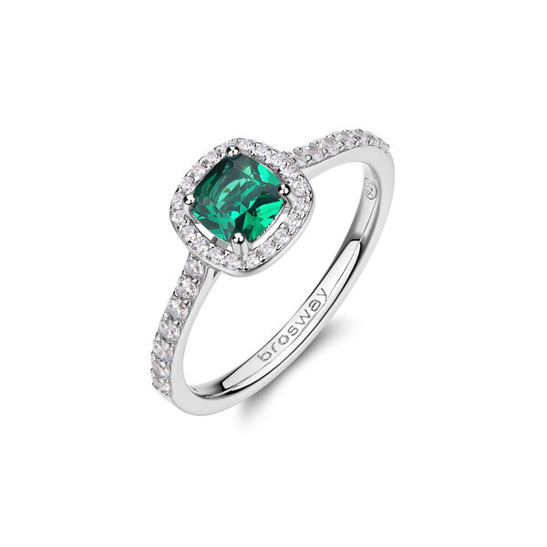 Pierścionek Brosway Fancy Life Green FLG143