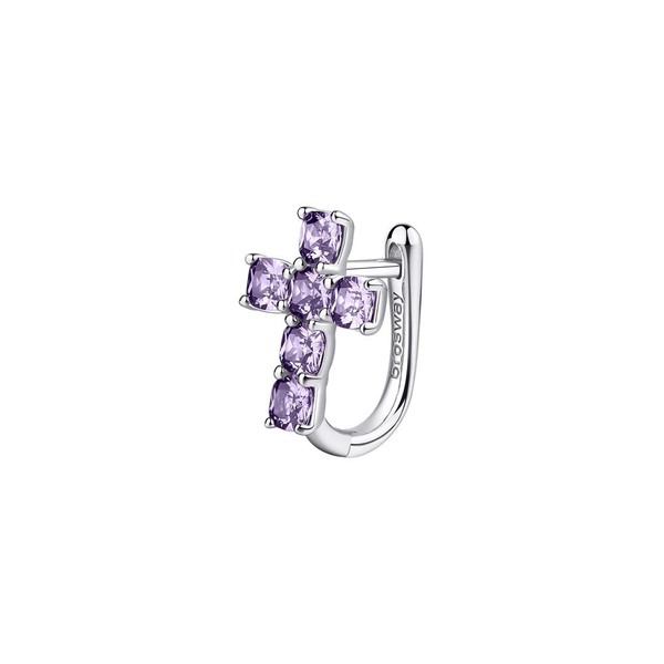 Single kolczyki Brosway Fancy Magic Purple FMP21