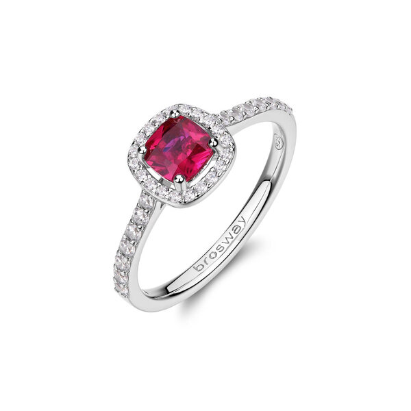 Pierścionek Brosway Fancy Passion Ruby FPR136